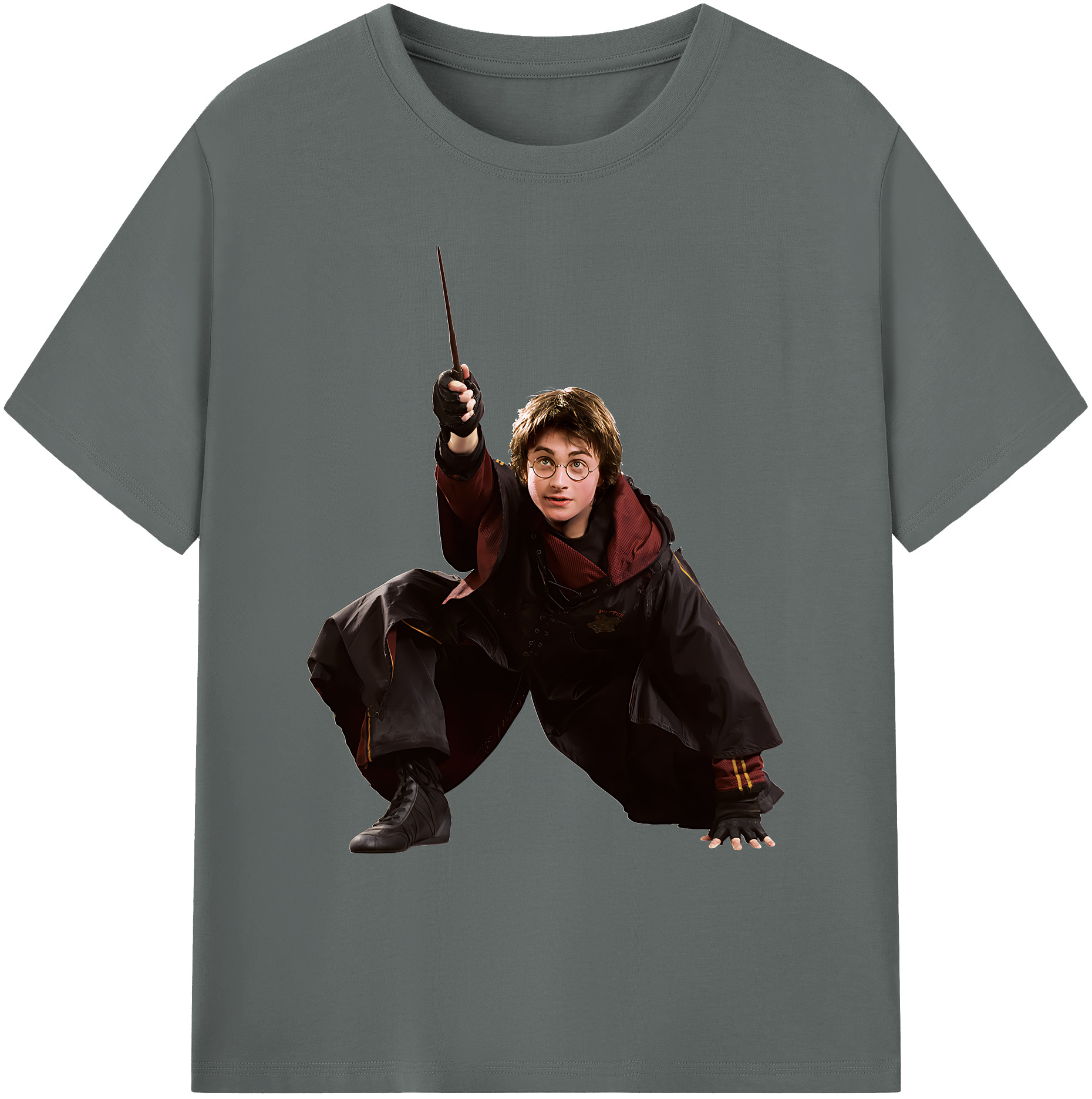 （画像用） Harry Potter ハリー・ポッターシリーズ 綿100％ メンズ半袖Tシャツ｜肌触りやわらか＆通気性